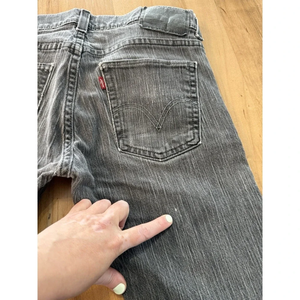 Levi's 511 Skinny Fit‎ Jeans 32x 34 (Actual 33